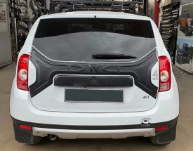 Ornament protectie hayon, compatibil Dacia Duster 2010-2017, plastic ABS - Img 6