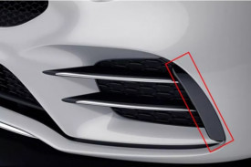 Ornamente bara fata flapsuri compatibil cu MERCEDES A Class W177 2018-> Design Negre - Img 5