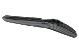 Ornamente bara fata flapsuri compatibil cu VW Golf 7.5 R Hatchback 2017-2020 Carbon Look - Img 4