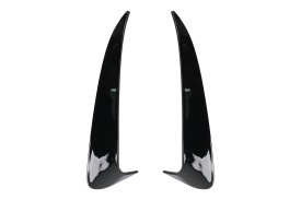 Ornamente bara Spate flapsuri compatibil cu Mercedes C Class W205 2014-2020 Negru Lucios