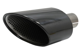 Ornamente Evacuare compatibil cu Audi A4 B9 2016-2019 A5 F5 2017-2019 Negru - Img 6
