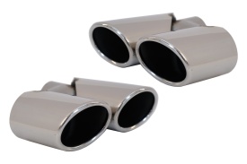 Ornamente tobe compatibil cu Audi Q5 8R 2008-2016 SQ5 Design Crom
