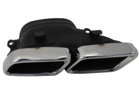 Ornamente tobe compatibil cu sistemul de evacuare Mercedes Benz C-Class W205 S205 C205 A205 E-Class W213 S-Class W222 GLE C292 GLE W166 GLC W253 X253 C253 C217 2014-> A-Design - Img 7