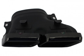 Ornamente tobe compatibil cu sistemul de evacuare Mercedes Benz C-Class W205 S205 C205 A205 E-Class W213 S-Class W222 GLE C292 GLE W166 GLC W253 X253 C253 C217 2014-> Negre - Img 4
