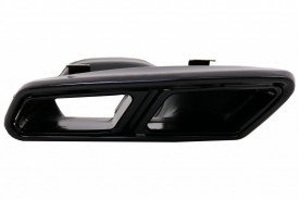 Ornamente tobe sistemul de evacuare compatibil cu Mercedes S-Class W222 E-Class W212 Facelift CLS W218 SL-Class R231 E63 S65 Design Black Exclusive Editon - Img 3