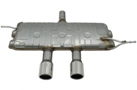 Pachet Complet Exterior compatibil VW Golf V 5 2003-2009 R32 Look cu Praguri Laterale si evacuare R32 - Img 5