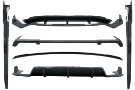 Pachet Exterior Aero compatibil cu BMW X5 G05 2018-> M-Tech Black Knight Design Carbon - Img 1