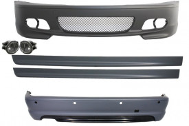 Pachet Exterior compatibil cu BMW E46 Coupe sau Cabrio 1998-2005 M-Technik II Design - Img 2