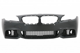 Pachet Exterior compatibil cu BMW F10 Seria 5 2011-2014 M-Technik Design - Img 3