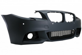 Pachet Exterior compatibil cu BMW Seria 5 F10 LCI 2014-2017 M-Technik Design - Img 7