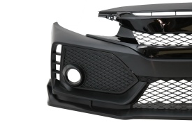 Pachet Exterior compatibil cu Honda Civic MK10 FC FK Sedan 2016-> Type R Design - Img 8