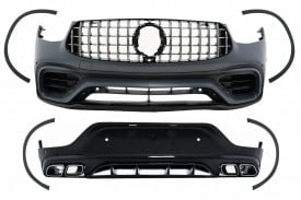 Pachet Exterior compatibil cu Mercedes GLC Coupe Facelift C253 Sport Line 2020-> GLC63 Design - Img 2