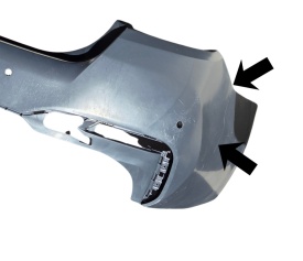Pachet Exterior Complet compatibil cu BMW Seria 5 F10 2010-2017 Conversie la G30 M5 Design, Produs Deteriorat - Img 17