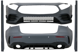 Pachet Exterior Complet compatibil cu Mercedes A-Class W177 5 Usi Hatchback 2018-> A35 Design