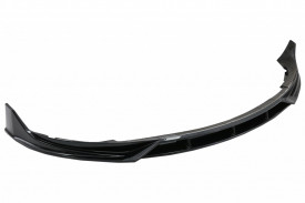 Pachet Exterior Complet de Extensii compatibil cu Tesla Model 3 2017-> Prelungire Bara Fata cu Difuzor de aer si Eleron Negru Lucios - Img 4