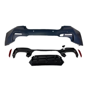 Pachet tuning Exterior Complet compatibil cu BMW Seria 5 G30 2017-2019 M5 Design - Img 3