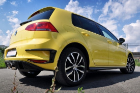 Pachet tuning exterior cu toba finala compatibil cu VW Golf 7 VII 2012-2017 R400 Design - Img 8