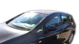 Paravanturi auto compatibile cu Seat Leon II 2006-2012 fata-spate - Img 3
