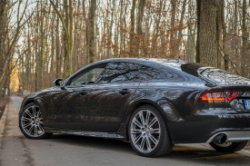 Praguri Laterale compatibil cu AUDI A7 4G (2011-2014) RS7 Design - Img 8
