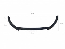 Prelungire bara fata compatibila VW GOLF 7 VII 2012-2017, negru lucios ATENTIE DETALII IN POZE PRODUS RESIGILAT! - Img 3