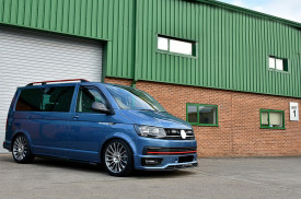 Prelungire Bara Fata Extensie compatibil cu VW Transporter T6 SPORTLINE (2015->) Negru Lucios - Img 7