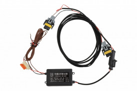 Prelungire Bara Fata LED DRL compatibil cu Mercedes G-Class W463 1989-2017 Negru Design - Img 7