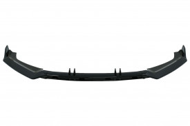 Prelungire Bara Fata Lip compatibil cu Audi A4 B9 8W S-Line (2016-2018) Negru Lucios - Img 7