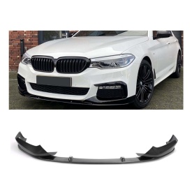 Prelungire Bara Fata Negru Lucios compatibil cu BMW Seria 5 G30 G31 2017-2020 M Sport Design - Img 5