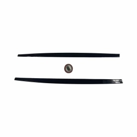 Prelungire praguri laterale compatibile cu BMW seria 5 E60 2003-2010, negru lucios - Img 3