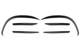 Prelungiri Bara Fata compatibil cu Mercedes C-Class W205 S205 C205 A205 Facelift 2019-> C43 Design - Img 1