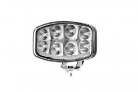 Proiector cu led, faza lunga si pozitie, 24.5 cm x 13.9 cm, 64W, 6500 lm, 12V - 24V, omologare E-Mark - Img 1