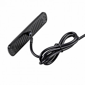 Proiector stroboscopic 6 LED-uri, in grila, subtire, galben - Img 2