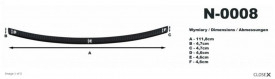 Protectie bara spate, Nissan Qashqai +2 2009-2013, Plastic, culoare negru - Img 2