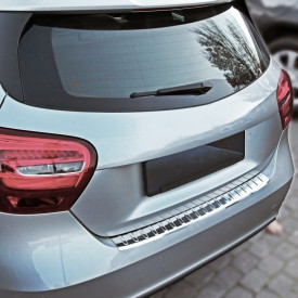 Protectie inox bara spate compatibil Mercedes clasa A W176 2012-2018 - Img 2