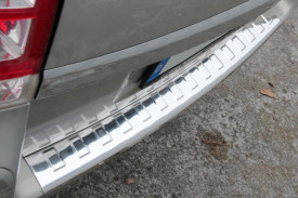 Protectie inox bara spate OPEL ZAFIRA B 2005-2012 - Img 5