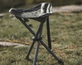 Scaun pliabil pentru camping, aer liber, pescuit, Easy Camp Folding Furniture Elm Stool - Img 5