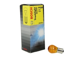 Set 10 becuri camion 24V PY21W, Bosch Trucklight Maxlife