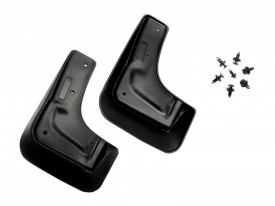 Set 2 bucati aparatori noroi din cauciuc dedicate Opel Zafira C 2012->, parte montare fata
