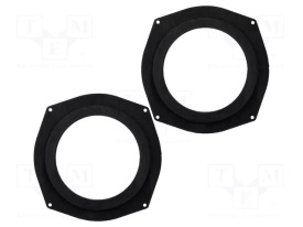Set 2 inele adaptoare din Mdf pentru boxe autocompatibil cu BMW seria 1 E87, seria 3 E90 E91 E92 E93, seria 5 E60 E61