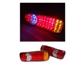 Set 2 Lampi Auto LED Spate, 5 Functii, Remorca, Camion, Trailer, 12V - Img 4