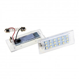 Set 2 Lampi numar led BMW X5 E53 1999-2006, X3 E83 2003 - 2006