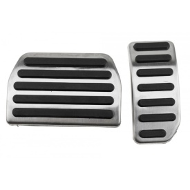 Set 2 Ornamente pedale sport compatibil Volvo XC60 2010-2016, V60 2012-2018, S60 2011-2018, S80 2009-2016 cutie automata - Img 2