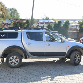 Set 4 protectii aripa overfender compatibil cu Mitsubishi L200 2007-2015, calitate Premium - Img 5