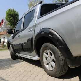 Set 4 protectii aripa overfender compatibil cu Mitsubishi L200 2015-2020 - Img 6