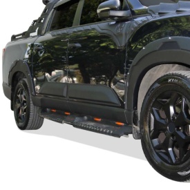 Set 4 Protectii laterale pentru usi compatibile Ssangyong Musso 2021-> plastic ABS calitate Premium - Img 2