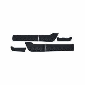 Set 6 Protectii laterale pentru usi compatibile Mitsubishi L200 2019->, plastic ABS calitate Premium