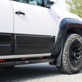 Set 6 Protectii laterale pentru usi compatibile VW Amarok 2010-2022, plastic ABS, calitate Premium - Img 7