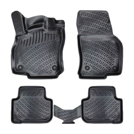 Set covorase auto cauciuc Audi Q3 II 2018-> forma tavita