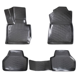 Set covorase auto cauciuc BMW X3 F25 2010-2017, X4 F26 2014-2018 forma tavita - Img 1