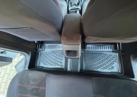 Set covorase auto cauciuc Dacia Duster III 2024-> 4x2, Eco G, Myld Hybrid, Tce, forma tavita - Img 4